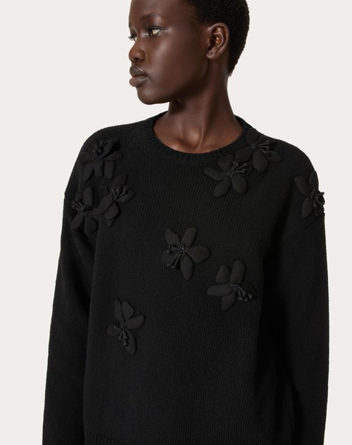 Red Valentino MAGLIA IN LANA RICAMATA Shopping online