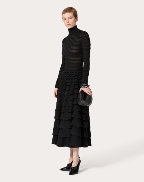 Red Valentino MAGLIA IN VISCOSA E LANA Offerta esclusiva