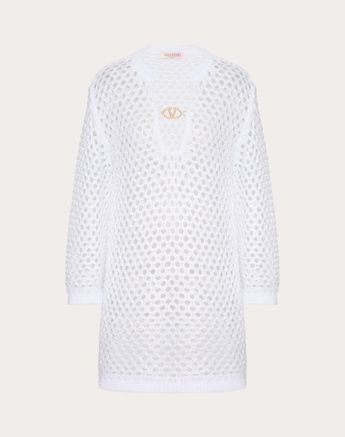 Red Valentino MAGLIA IN VISCOSA, LUREX E PAILLETTES Online Outlet