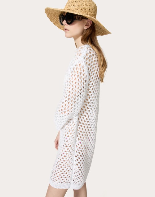 Red Valentino MAGLIA IN VISCOSA, LUREX E PAILLETTES Online Outlet