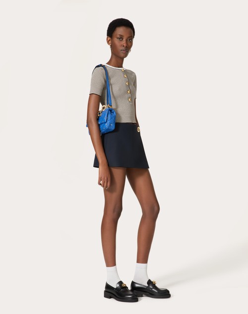 Red Valentino MAGLIA IN COTONE E LUREX Offerte esclusive