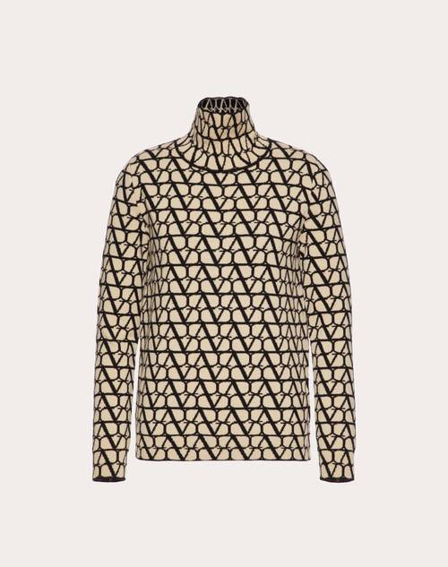 Red Valentino MAGLIONE IN LANA TOILE ICONOGRAPHE Super Saving Price