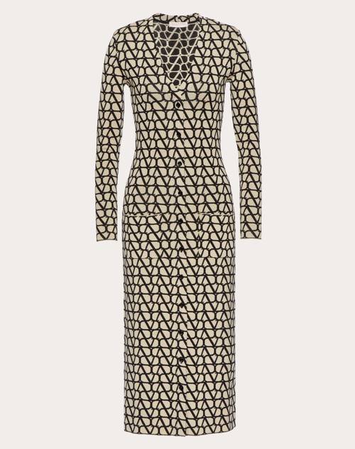 Red Valentino CARDIGAN IN LANA TOILE ICONOGRAPHE Offerta settimanale