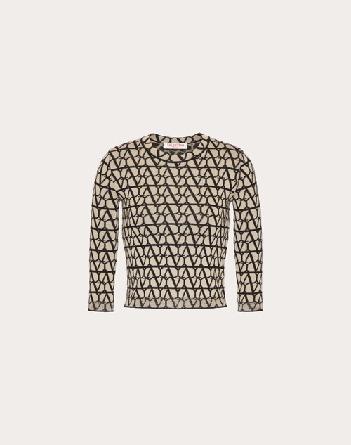 Red Valentino MAGLIA IN LANA TOILE ICONOGRAPHE Rilascio limitato