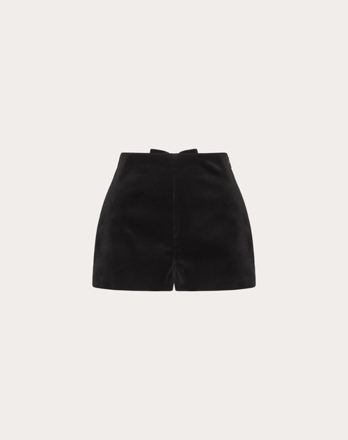 Red Valentino SHORT IN VELLUTO Promozione temporanea