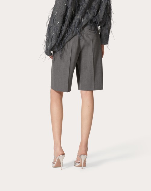 Red Valentino BERMUDA IN ACTIVE GABARDINE Offerta speciale della fabbrica