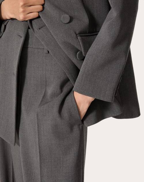 Red Valentino PANTALONI IN ACTIVE GABARDINE Sostegno trimestrale