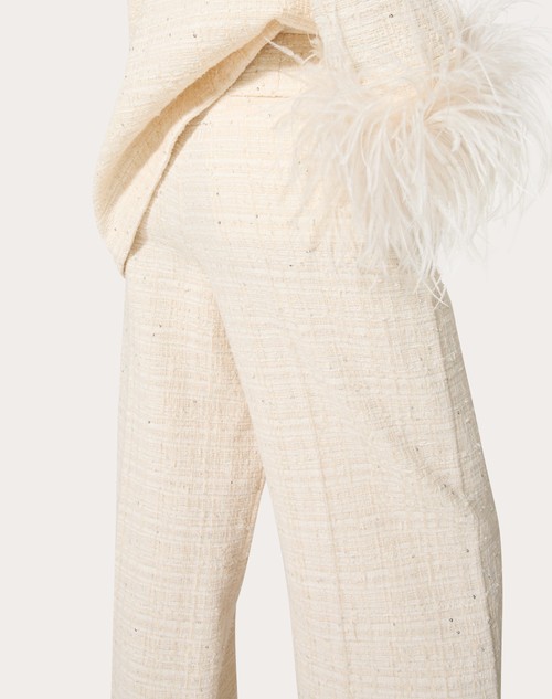 Red Valentino PANTALONI IN DELICATE TWEED Discount Store per i nuovi prodotti