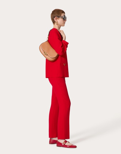 Red Valentino PANTALONI IN CADY COUTURE Esporta salva