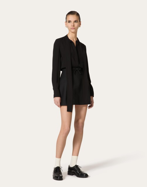 Red Valentino GONNA IN CREPE COUTURE Acquista Ora