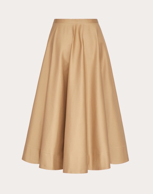 Red Valentino GONNA MIDI IN COTONE STRETCH Presa