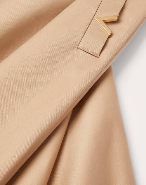 Red Valentino GONNA MIDI IN COTONE STRETCH Presa