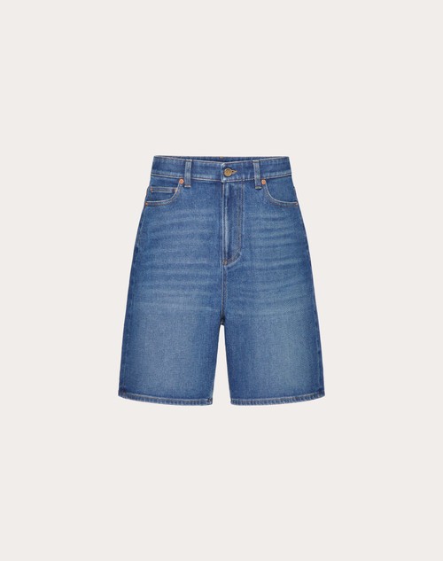 Red Valentino BERMUDA IN DENIM Prezzo di fabbrica