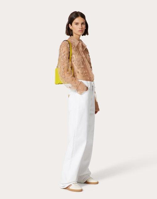 Red Valentino PANTALONI IN DENIM Offerta San Valentino
