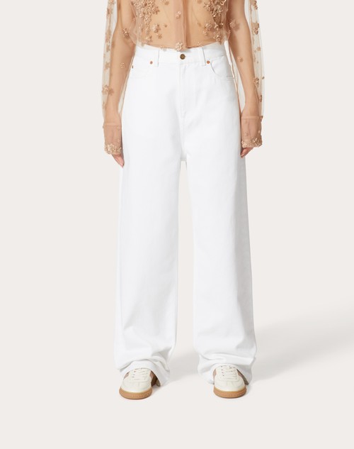 Red Valentino PANTALONI IN DENIM Offerta San Valentino