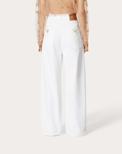 Red Valentino PANTALONI IN DENIM Offerta San Valentino