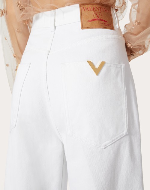 Red Valentino PANTALONI IN DENIM Offerta San Valentino