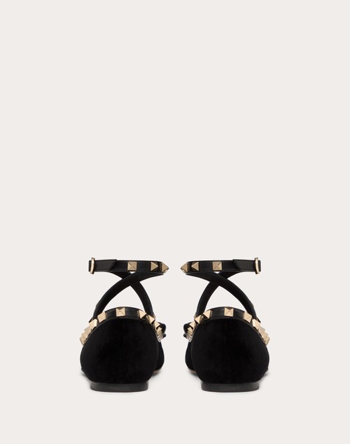 Red Valentino BALLERINA ROCKSTUD IN VELLUTO Latest fashion