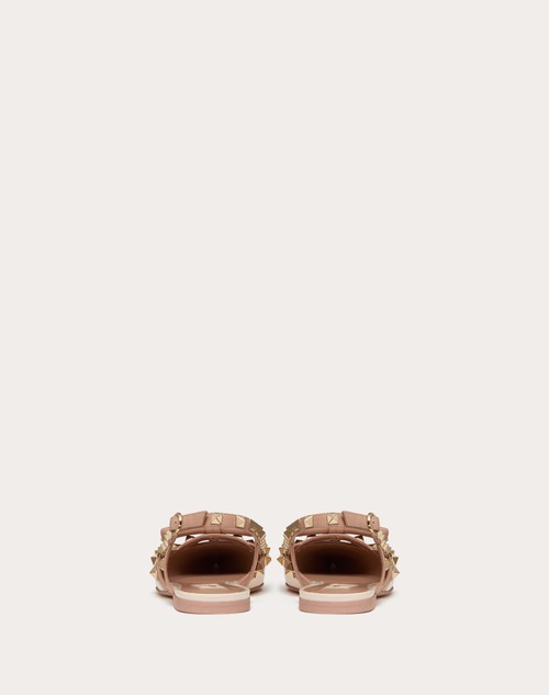 Red Valentino BALLERINA SLINGBACK ROCKSTUD BOW IN VERNICE Ritorno libero