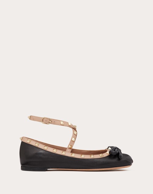 Red Valentino BALLERINA ROCKSTUD IN NAPPA Promozione temporanea