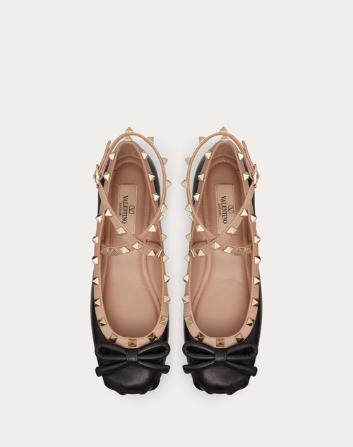 Red Valentino BALLERINA ROCKSTUD IN NAPPA Promozione temporanea