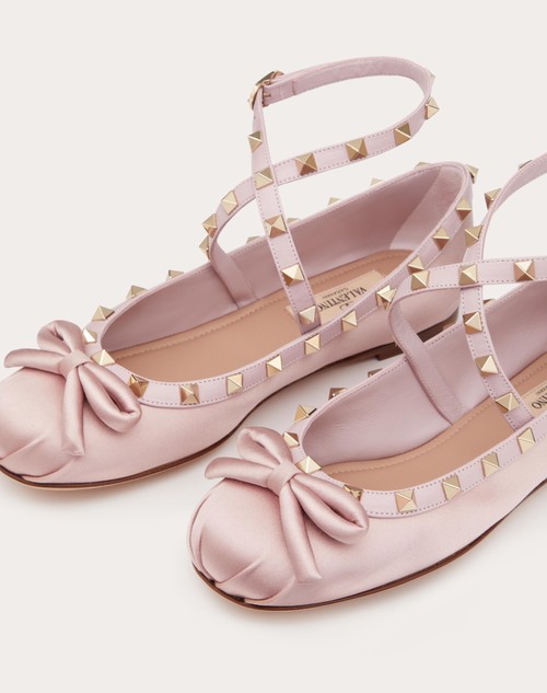 Red Valentino BALLERINA ROCKSTUD IN RASO Only for today