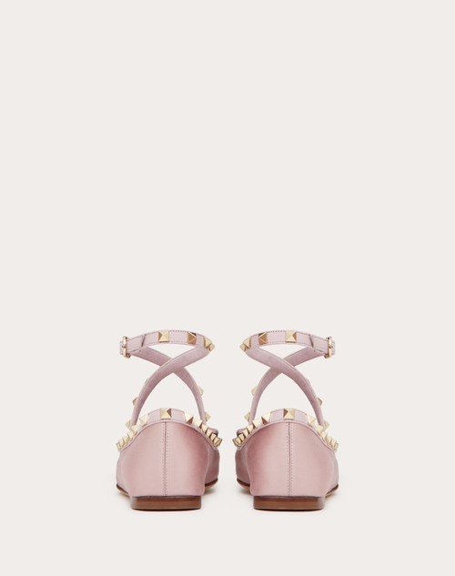 Red Valentino BALLERINA ROCKSTUD IN RASO Offerta speciale della fabbrica