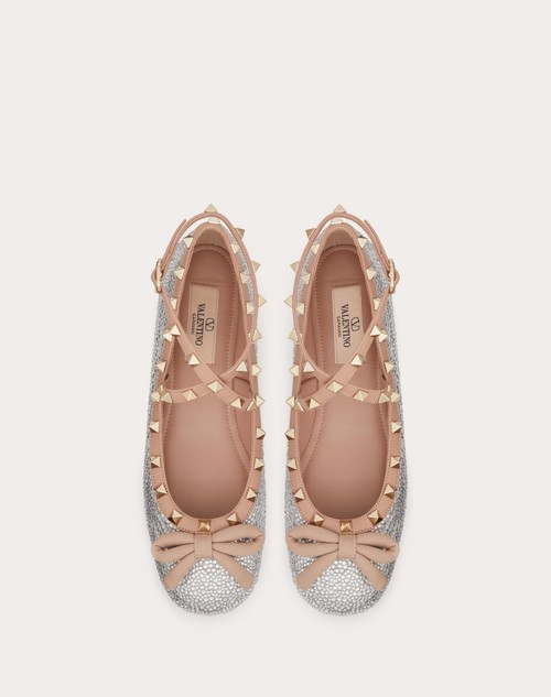 Red Valentino BALLERINA ROCKSTUD CON CRISTALLI Fino al 55% di sconto