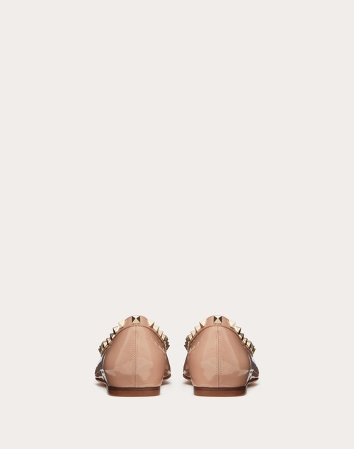 Red Valentino BALLERINA ROCKSTUD IN VERNICE Super sconto