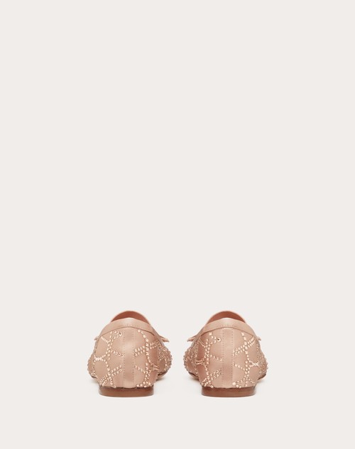 Red Valentino BALLERINA TOILE ICONOGRAPHE CON CRISTALLI Trasporto libero internazionale
