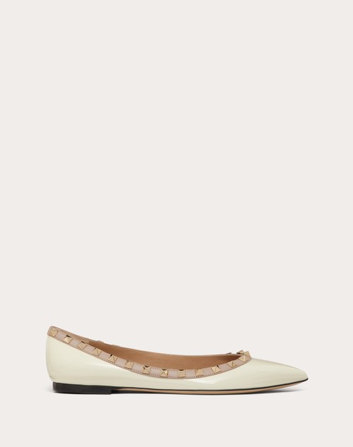 Red Valentino BALLERINA ROCKSTUD IN VERNICE Black Friday Prezzi