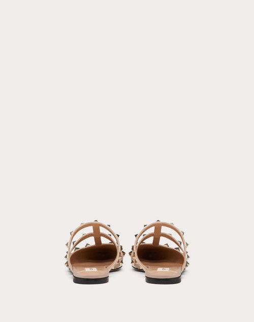 Red Valentino MULE ROCKSTUD IN VERNICE In vendita