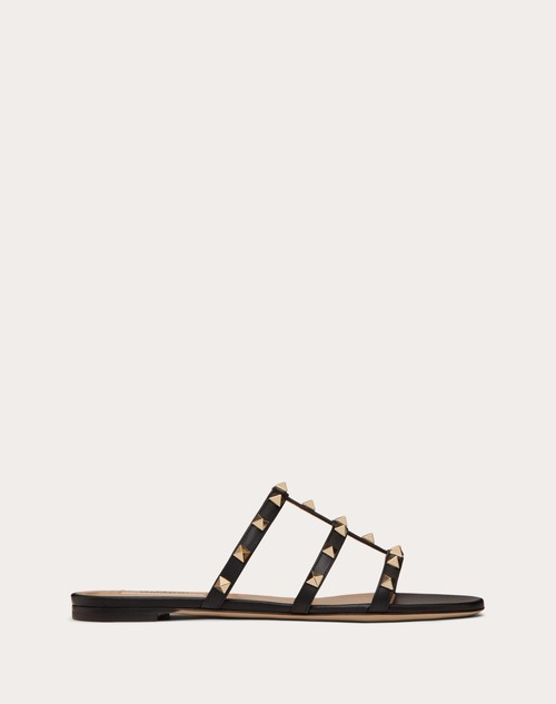Red Valentino SANDALO SLIDER BASSO ROCKSTUD IN VITELLO Italy