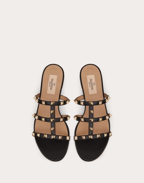 Red Valentino SANDALO SLIDER BASSO ROCKSTUD IN VITELLO Italy