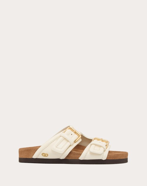 Red Valentino SANDALO SLIDE FUSSFRIEND IN VITELLO 30MM Affare Del Giorno