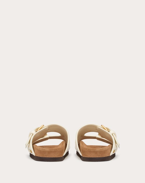 Red Valentino SANDALO SLIDE FUSSFRIEND IN VITELLO 30MM Affare Del Giorno