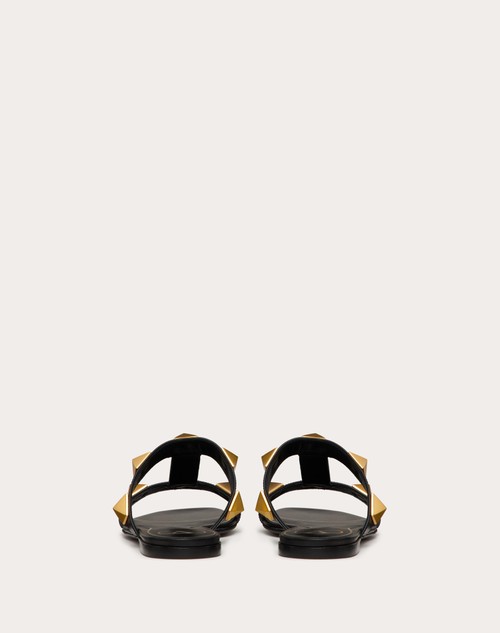 Red Valentino SANDALO SLIDE BASSO ROMAN STUD IN VITELLO Prezzo Ridotto