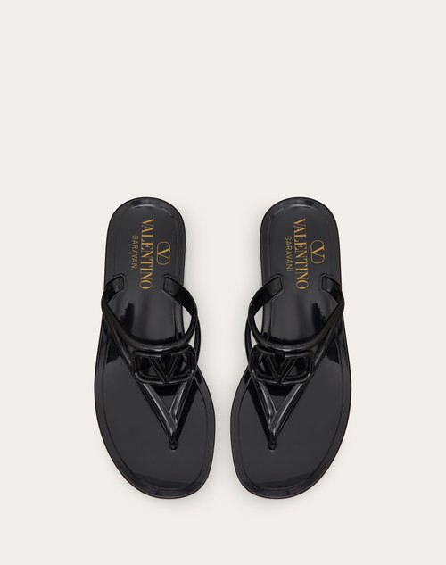 Red Valentino SANDALO INFRADITO VLOGO SIGNATURE IN GOMMA Novità