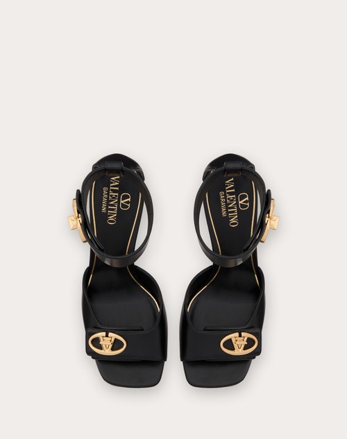 Red Valentino SANDALO VLOGO LOCKER IN VITELLO 105MM Online