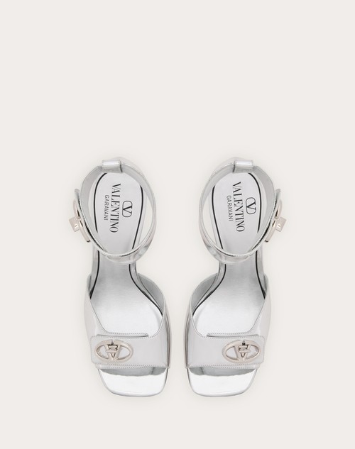 Red Valentino SANDALO VLOGO LOCKER IN VITELLO SPECCHIO 105MM Outlet