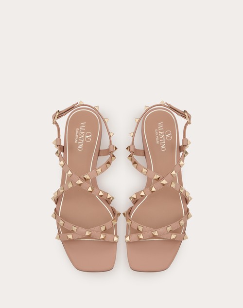 Red Valentino SANDALO ROCKSTUD IN VITELLO CON CINTURINI Saldi