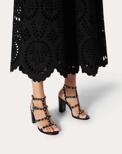 Red Valentino SANDALO ROCKSTUD CON CINTURINI 90MM Prezzo di fabbrica