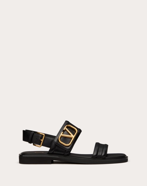 Red Valentino SANDALO VLOGO SIGNATURE IN VITELLO Offerta San Valentino