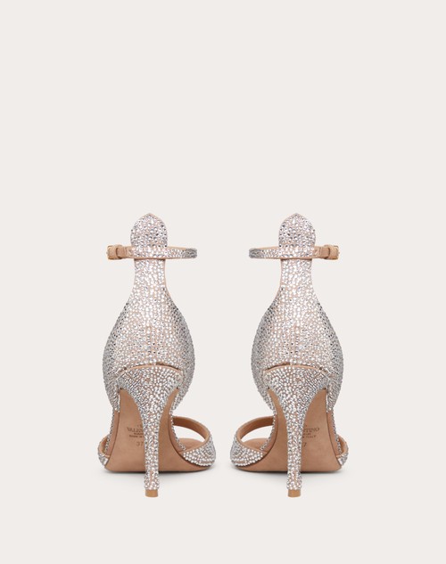 Red Valentino SANDALO VALENTINO GARAVANI TAN-GO CON CRISTALLI 100MM Lightning offer