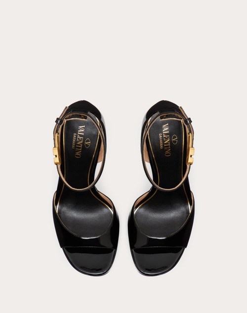 Red Valentino SANDALO CON PLATEAU VALENTINO GARAVANI TAN-GO IN VERNICE 155MM Bestseller