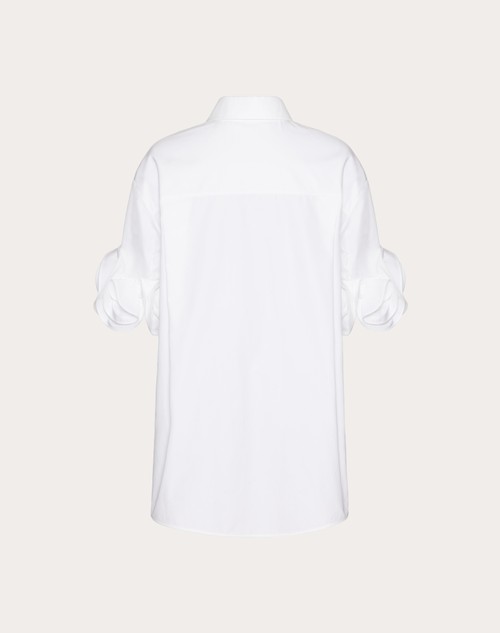 Red Valentino CAMICIA IN COMPACT POPELINE Offerte stagionali
