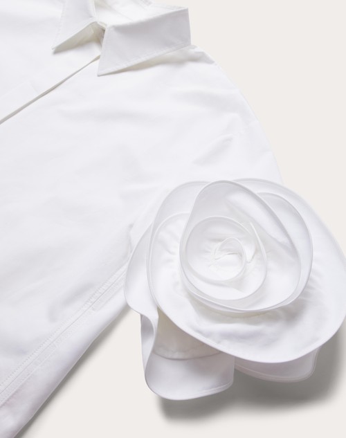 Red Valentino CAMICIA IN COMPACT POPELINE Offerte stagionali