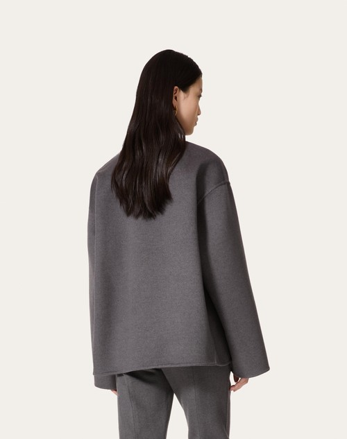 Red Valentino TOP IN COMPACT DRAP Prezzo basso