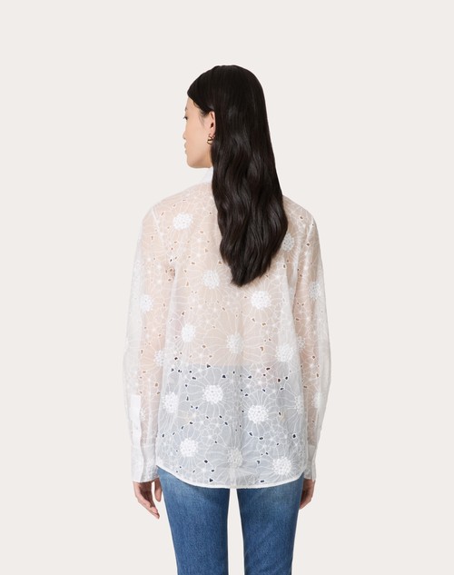 Red Valentino CAMICIA IN DAISY ORGANDIS Ultimi tre giorni