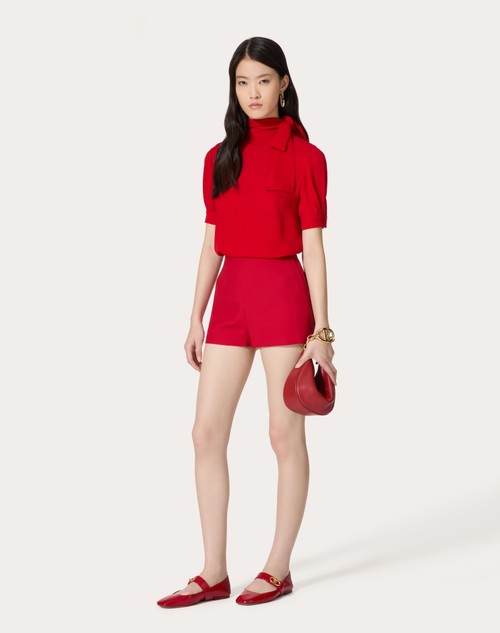 Red Valentino TOP IN GEORGETTE Only for today